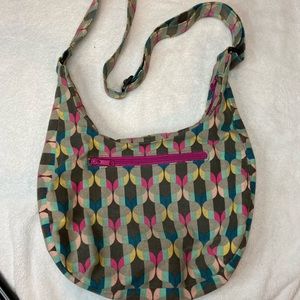 KAVU Lantern Stripe Astoria handbag and matching wallet